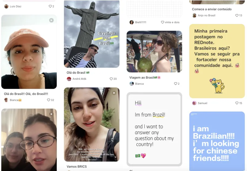 Americanos migram para rede social chinesa após saída do tiktok nos EUA — imagem 2