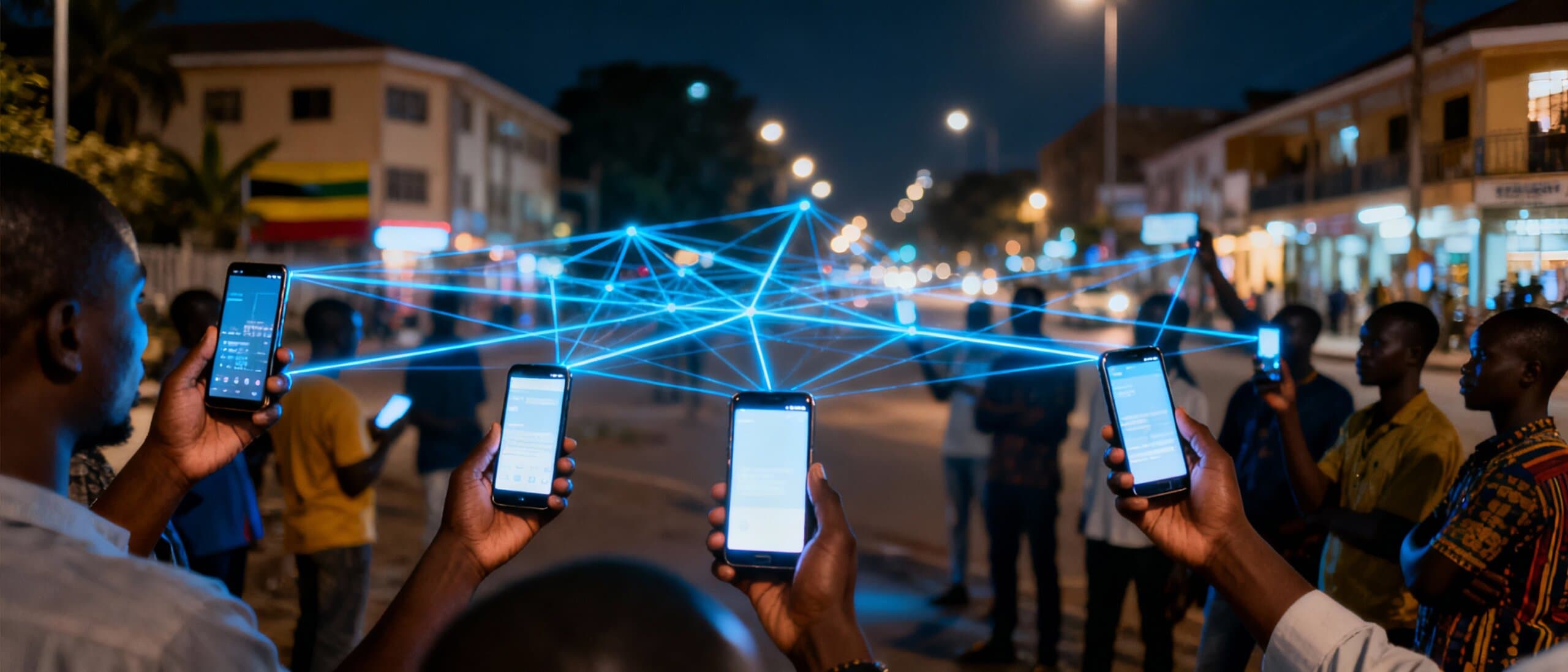 BitChat (P2P offline) em Uganda contra censura — imagem 1